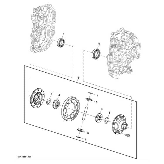 John Deere XUV590E - PC13272 - Differential - ST890451