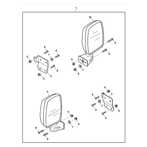 John Deere XUV590E - PC16083 - Poly Cab - ST1009112