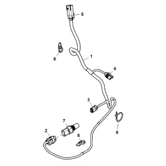 John Deere XUV590E - PC16087 - Wiring Harness - ST1006842