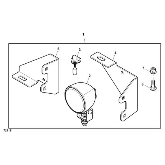 John Deere XUV590E - PC16087 - Projector Light - ST1008841