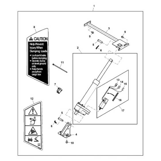 John Deere XUV590i - PC12784 - Cargo Box - ST848568