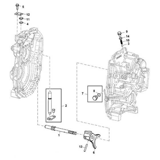 John Deere XUV590i - PC12784 - Transaxle Shift - ST848773