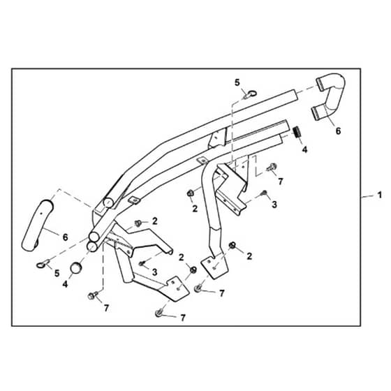 John Deere XUV590i - PC12785 - Front Brush - ST848270
