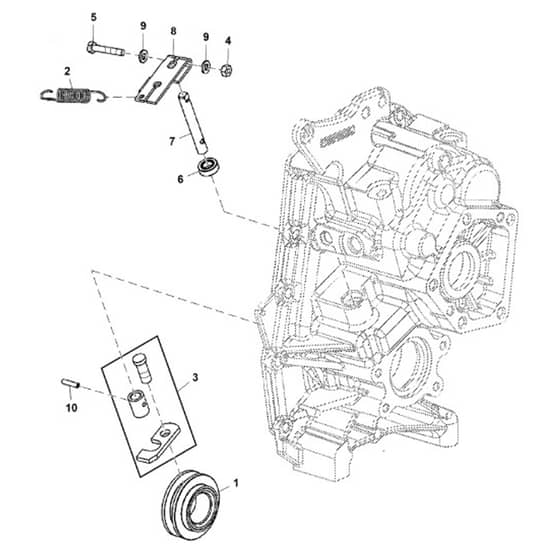 John Deere XUV590i - PC12785 - Differential Lock - ST848776