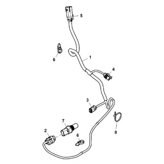 John Deere XUV590M - PC16084 - Wiring Harness - ST1006843
