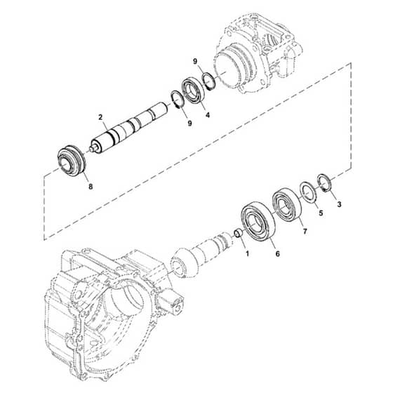 John Deere XUV590M - PC16088 - Input Shaft - ST1001314