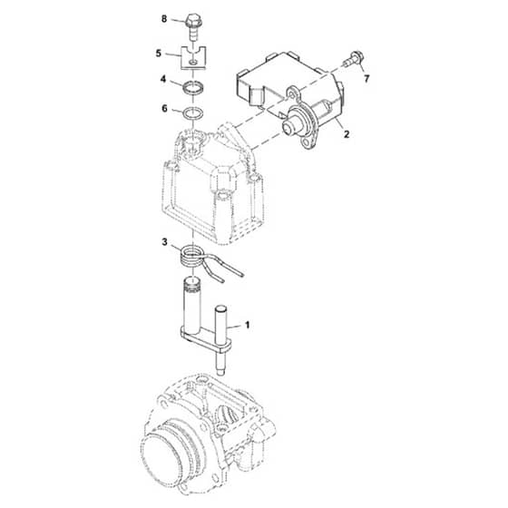 John Deere XUV590M - PC16088 - Shifter - ST1001320