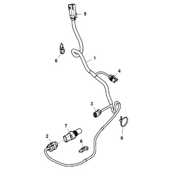 John Deere XUV590M - PC16088 - Wiring Harness - ST1006840