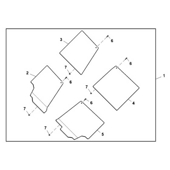 John Deere XUV590M - PC16088 - Kit - ST851609