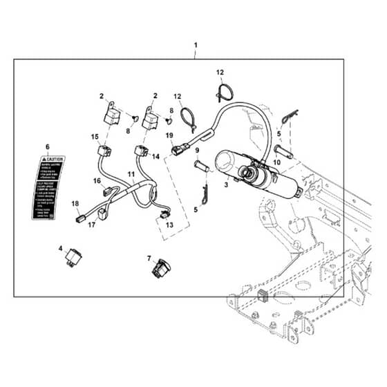 John Deere XUV825i - PC9958 - Cargo Box - ST1001853