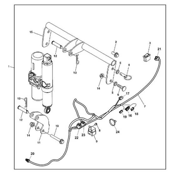 John Deere XUV825i - PC9958 - Hydraulic Implement - ST562875
