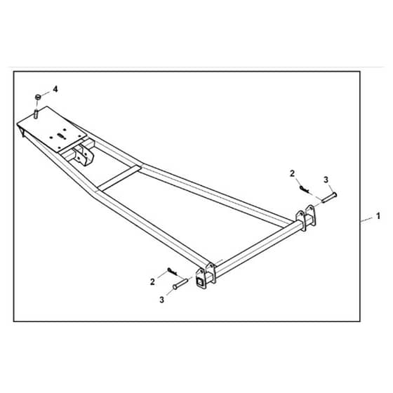 John Deere XUV825i - PC9958 - Lift Frame - ST563057