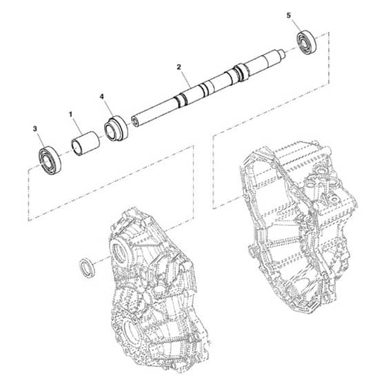 John Deere XUV825i - PC9958 - Input Shaft (060001 - ) - ST747975
