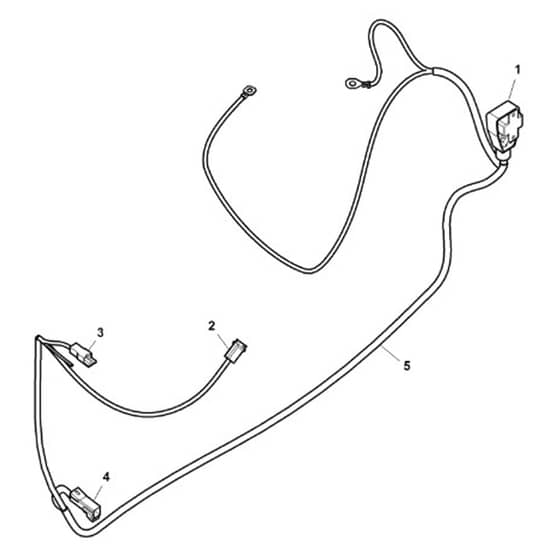 John Deere XUV825i - PC9958 - Wiring Harness (080001 - 130000) - ST767958
