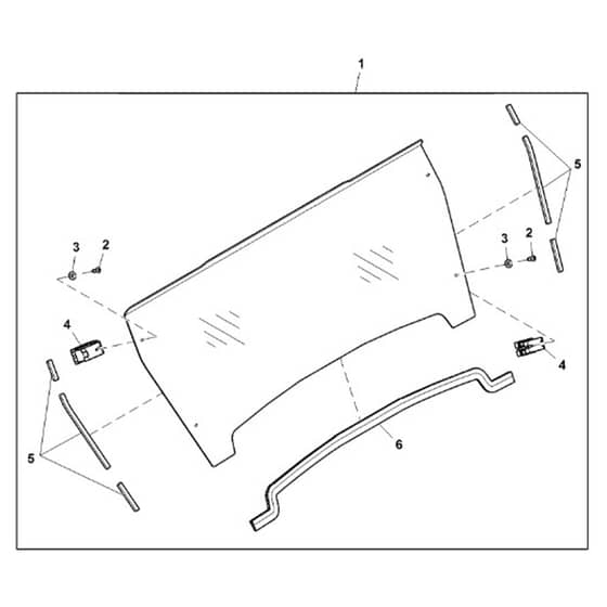 John Deere XUV825M - PC13308 - Half Poly - ST810298