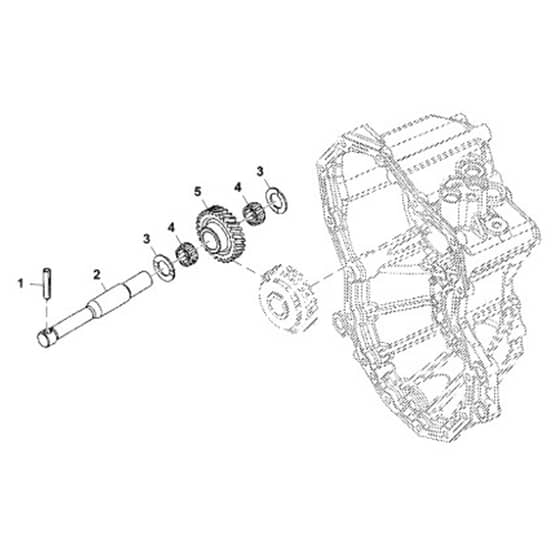 John Deere XUV825M - PC13308 - Reverse Shaft - ST897124