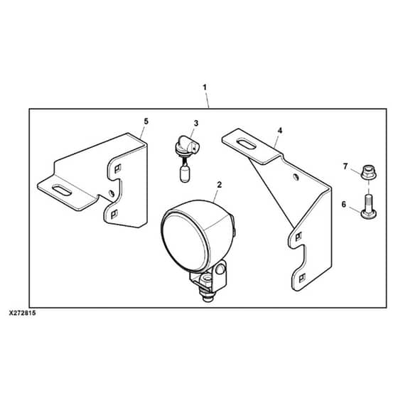 John Deere XUV825M - PC13309 - Projector Light - ST855614
