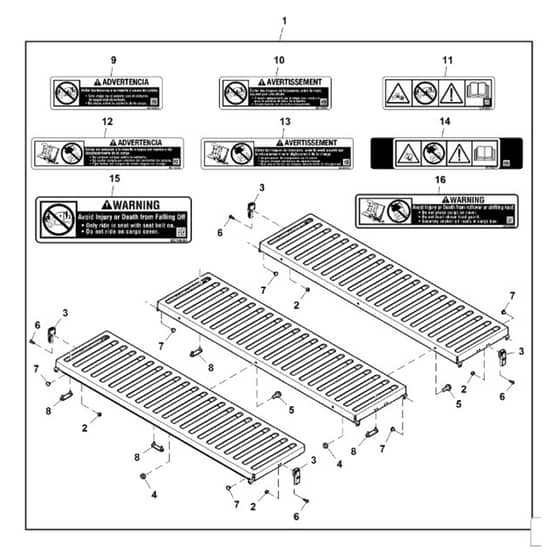 John Deere XUV825M - PC13309 - Cargo Box - ST901509