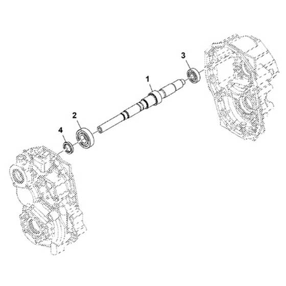 John Deere XUV825M - PC16090 - Input Shaft - ST1001891