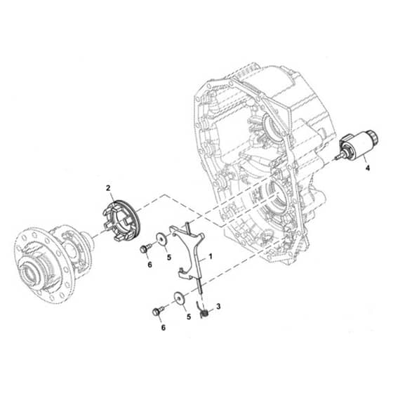 John Deere XUV825M - PC16090 - Differential Lock - ST1001901