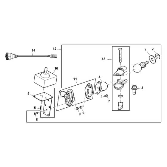 John Deere XUV835E - PC13094 - Controller Kit - ST868004