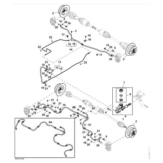 John Deere XUV835E - PC13094 - Front - ST874011