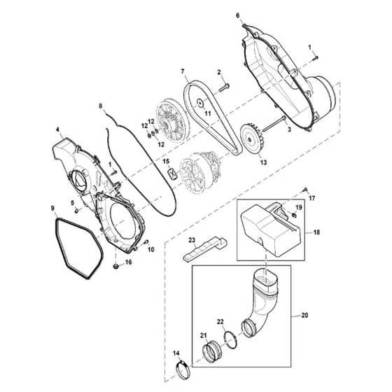 John Deere XUV835E - PC13094 - Continuously Variable - ST899534