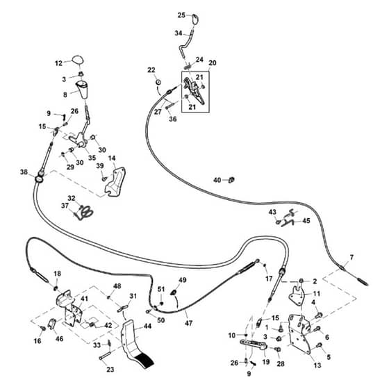 John Deere XUV835E - PC13094 - Controls - ST902102