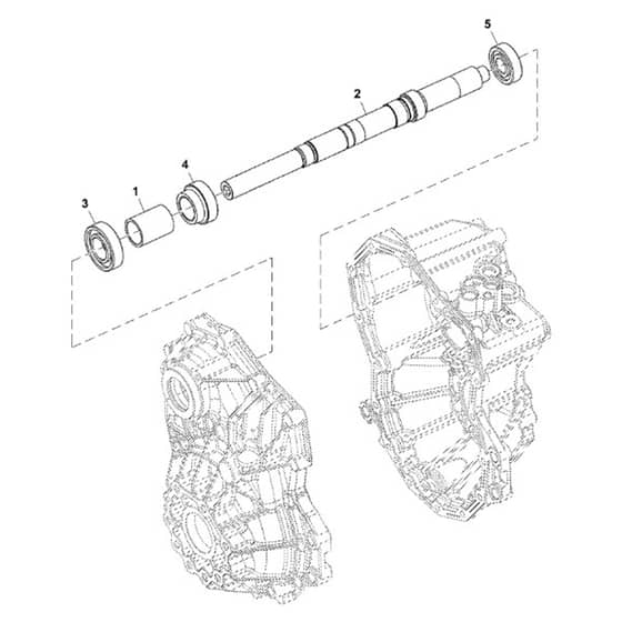 John Deere XUV835E - PC13094 - Input Shaft - ST902610