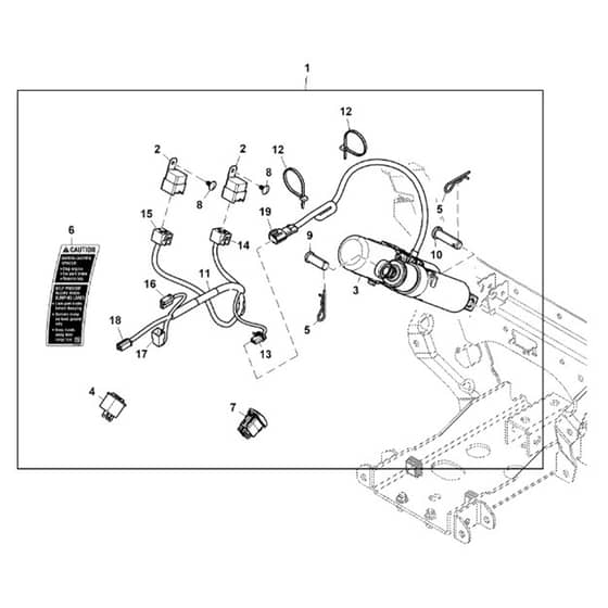 John Deere XUV835E - PC16094 - Cargo Box - ST1001853