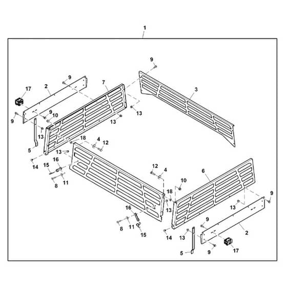 John Deere XUV835E - PC16094 - Cargo Box - ST769492
