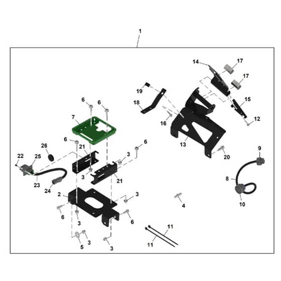 John Deere XUV835M - PC13095 - Ams Integration - ST1079375