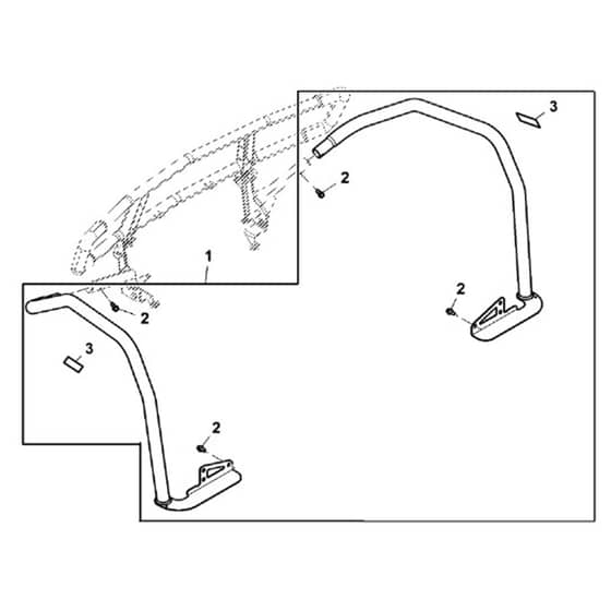 John Deere XUV835M - PC16082 - Fender Guard - ST1026393