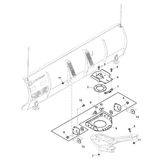 John Deere XUV835R - PC13096 - Winch Blade (1/2) - ST869251