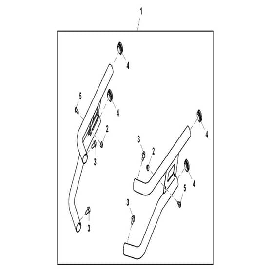 John Deere XUV835R - PC13096 - Brush Guard - ST901888