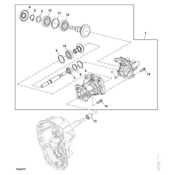 John Deere XUV835R - PC16091 - Pto - ST1002403