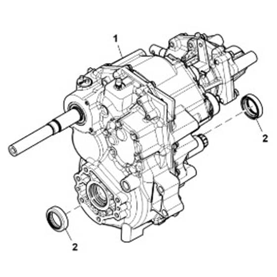 John Deere XUV835R - PC16091 - Transaxle - ST1002408