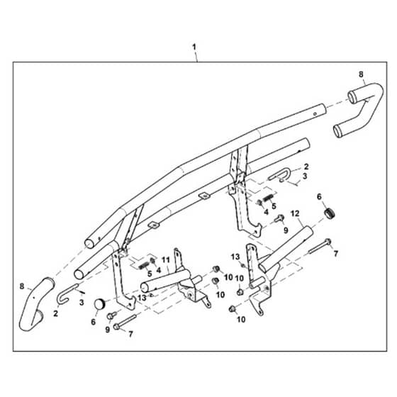 John Deere XUV835R - PC16091 - Front Brush - ST1004194