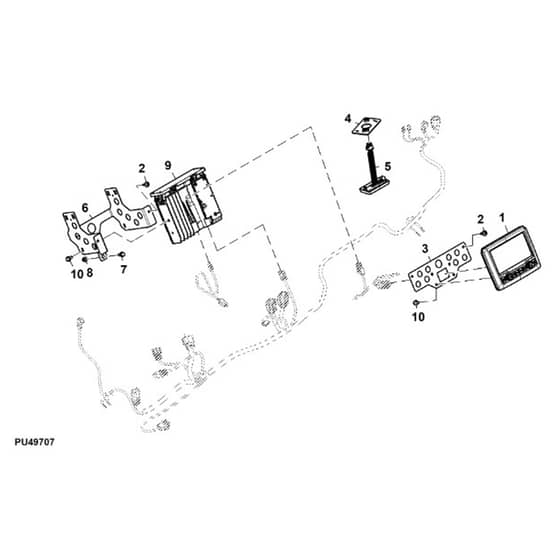 John Deere XUV835R - PC16091 - Radio - ST1054178