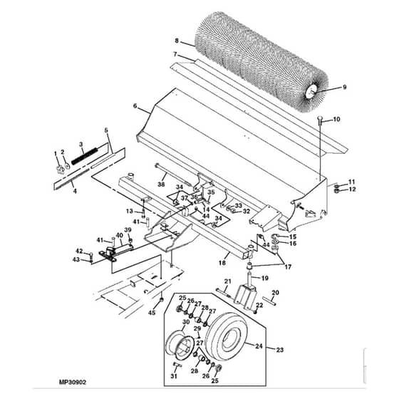 John Deere XUV850D - PC9619 - Main Frame - ST563077