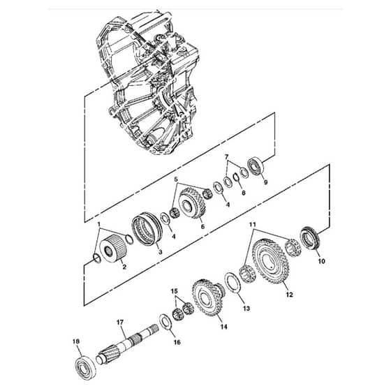 John Deere XUV850D - PC9619 - Transaxle Reduction - ST565179