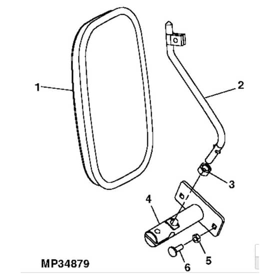 John Deere XUV850D - PC9619 - Rear View - ST565246