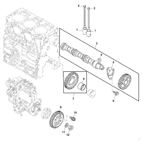John Deere XUV855D - PC9959 - Camshaft - ST1002539