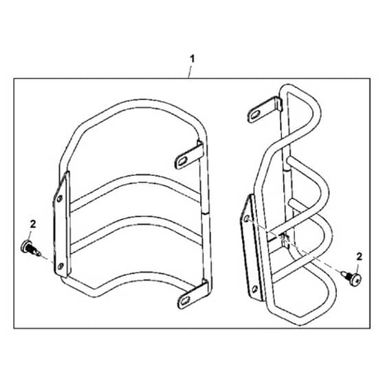 John Deere XUV855D - PC9959 - Brake - ST562828