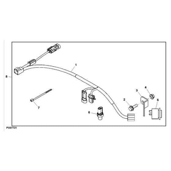 John Deere XUV855D - PC9959 - Back-Up Alarm - ST562947