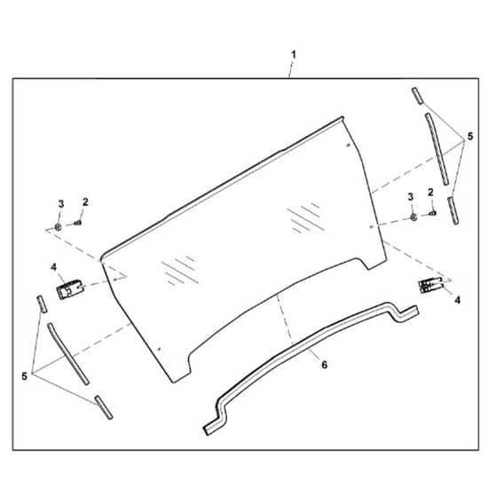 John Deere XUV855D - PC9959 - Half Poly - ST810298