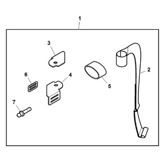 John Deere XUV855D - PC9959 - Tether Kit - ST861211
