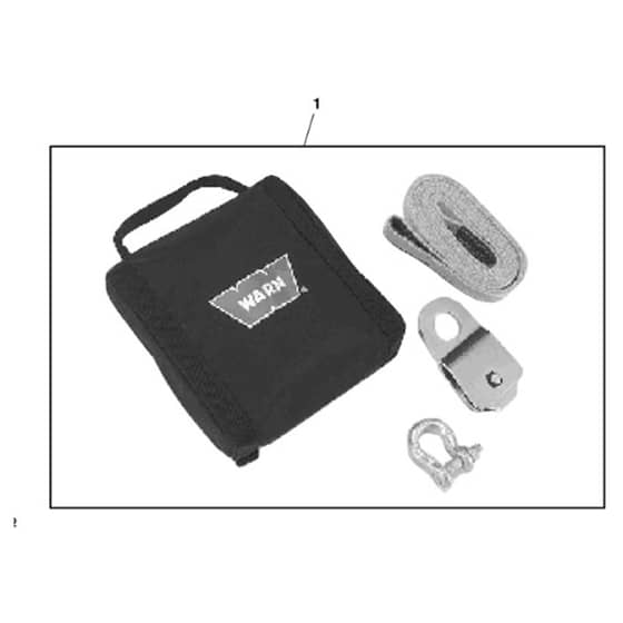John Deere XUV855E - PC13313 - Winch Accessories - ST741210