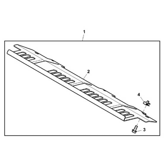 John Deere XUV855E - PC13313 - Deflector Plate - ST883592