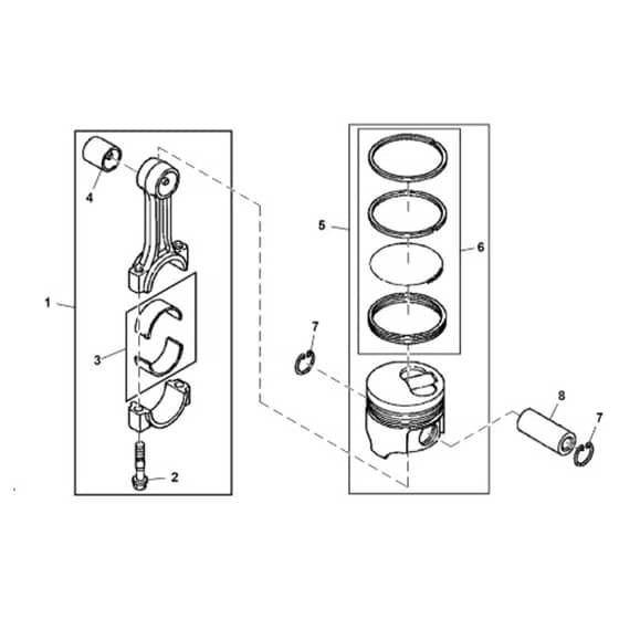 John Deere XUV855E - PC13313 - Connecting Rod - ST895339